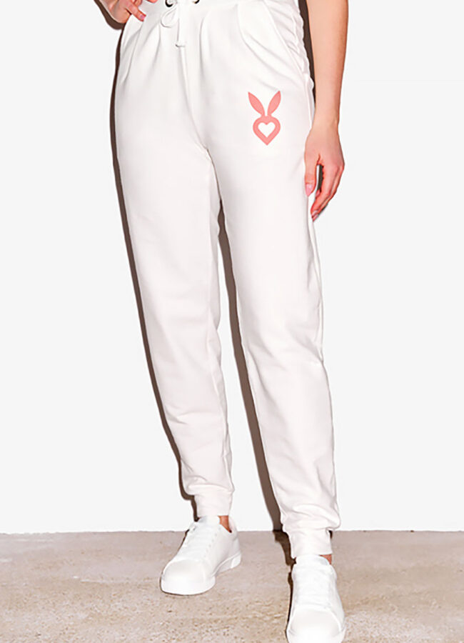 Cardio Bunny - Spodnie biały SPODNIE.FLYNN.ECRU