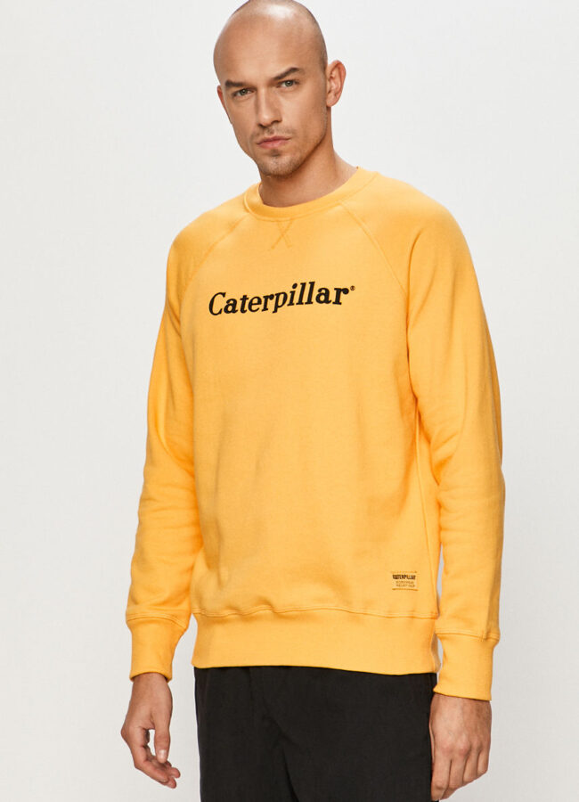 Caterpillar - Bluza bawełniana żółty 2910460.12405