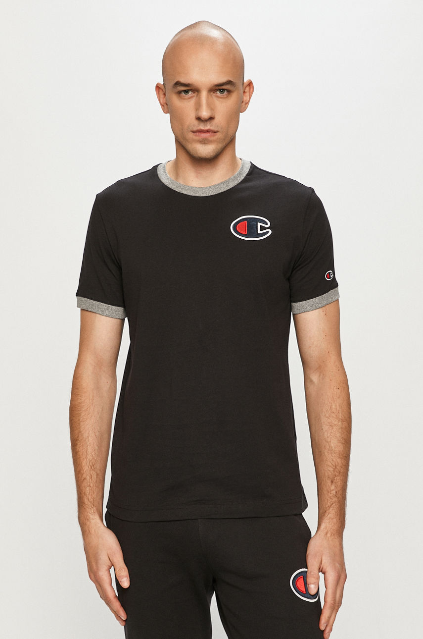 Champion - T-shirt czarny 214681