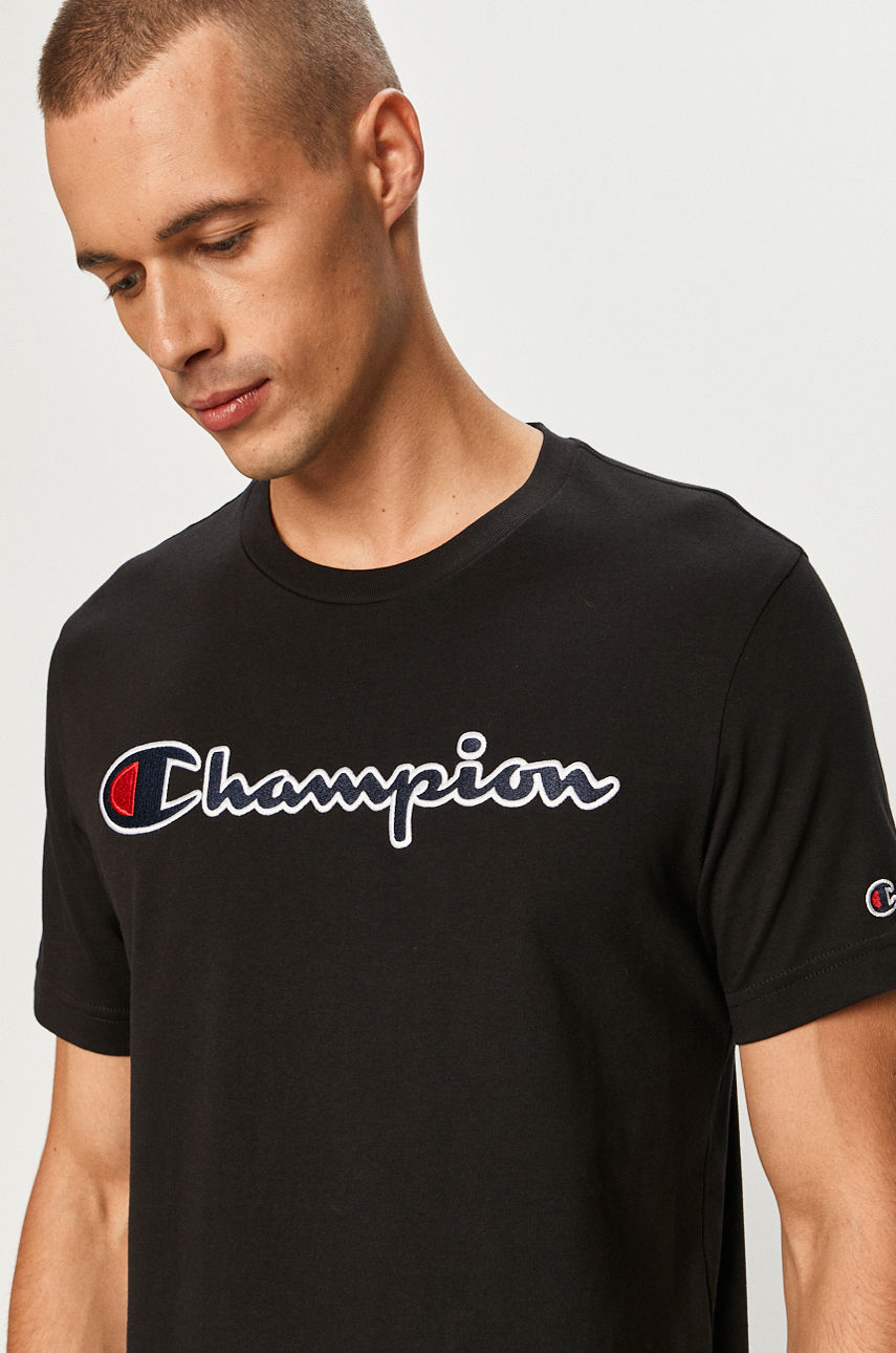Champion - T-shirt czarny 214726