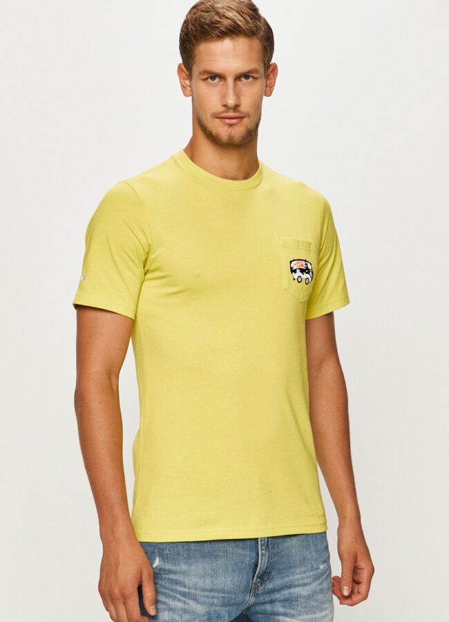 Converse - T-shirt Scooby-Doo żółty 10020845.A01