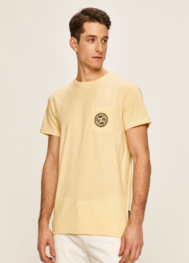 Dc - T-shirt żółty EDYKT03463