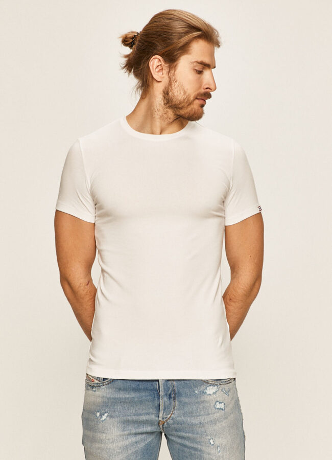 Diesel - T-shirt biały 00CG24.0LAXP