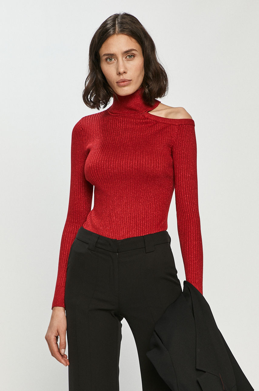 Dkny - Sweter czerwony P0JST0Z3