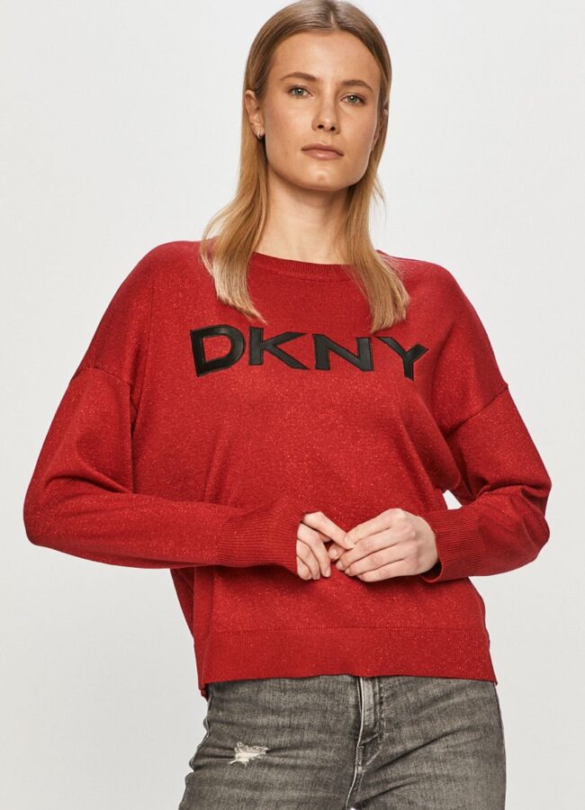 Dkny - Sweter kasztanowy P0JS80F0