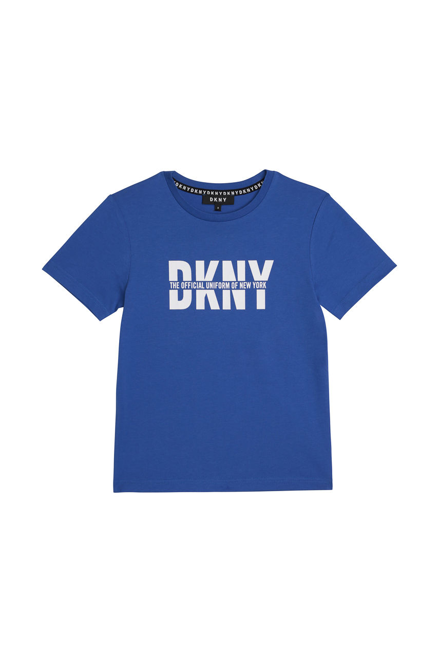 Dkny - T-shirt dziecięcy 114-150 cm hiacynt D25D26.114.150