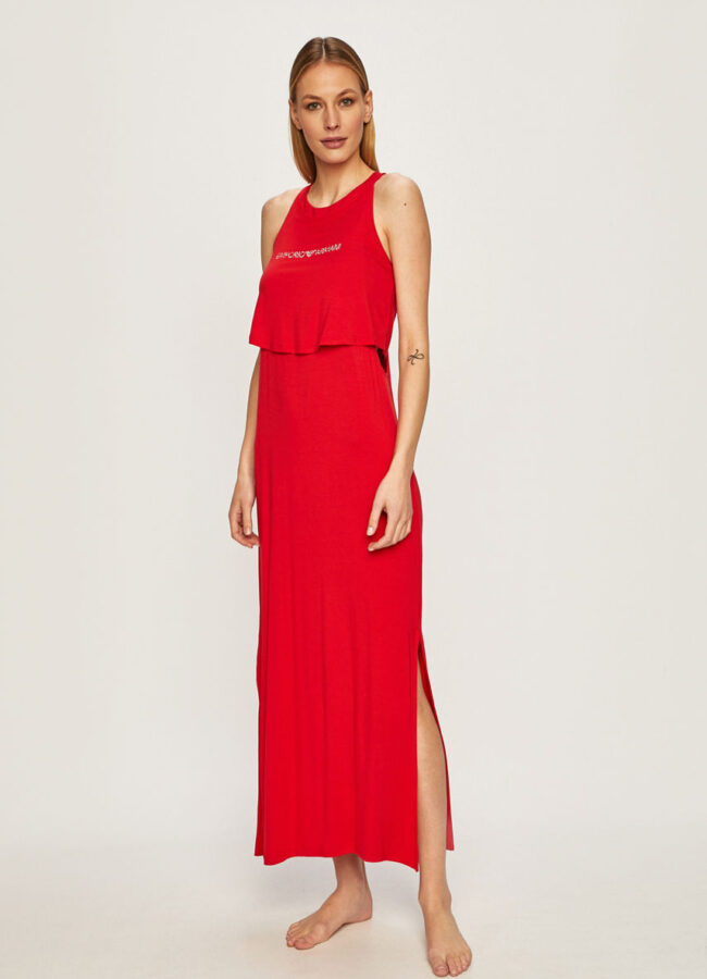 Emporio Armani - Sukienka plażowa czerwony 262643.0P315