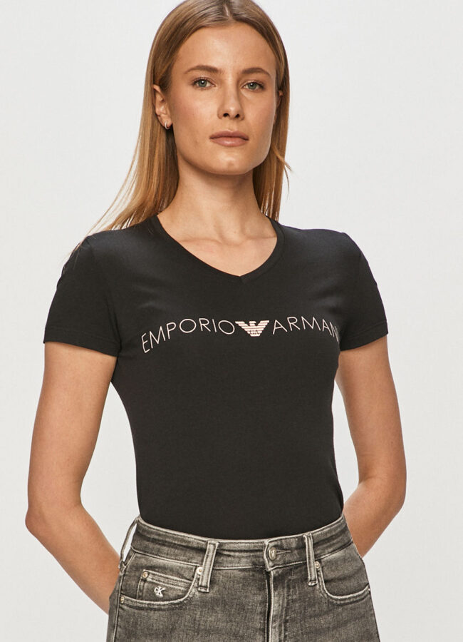 Emporio Armani - T-shirt czarny 163321.1P227