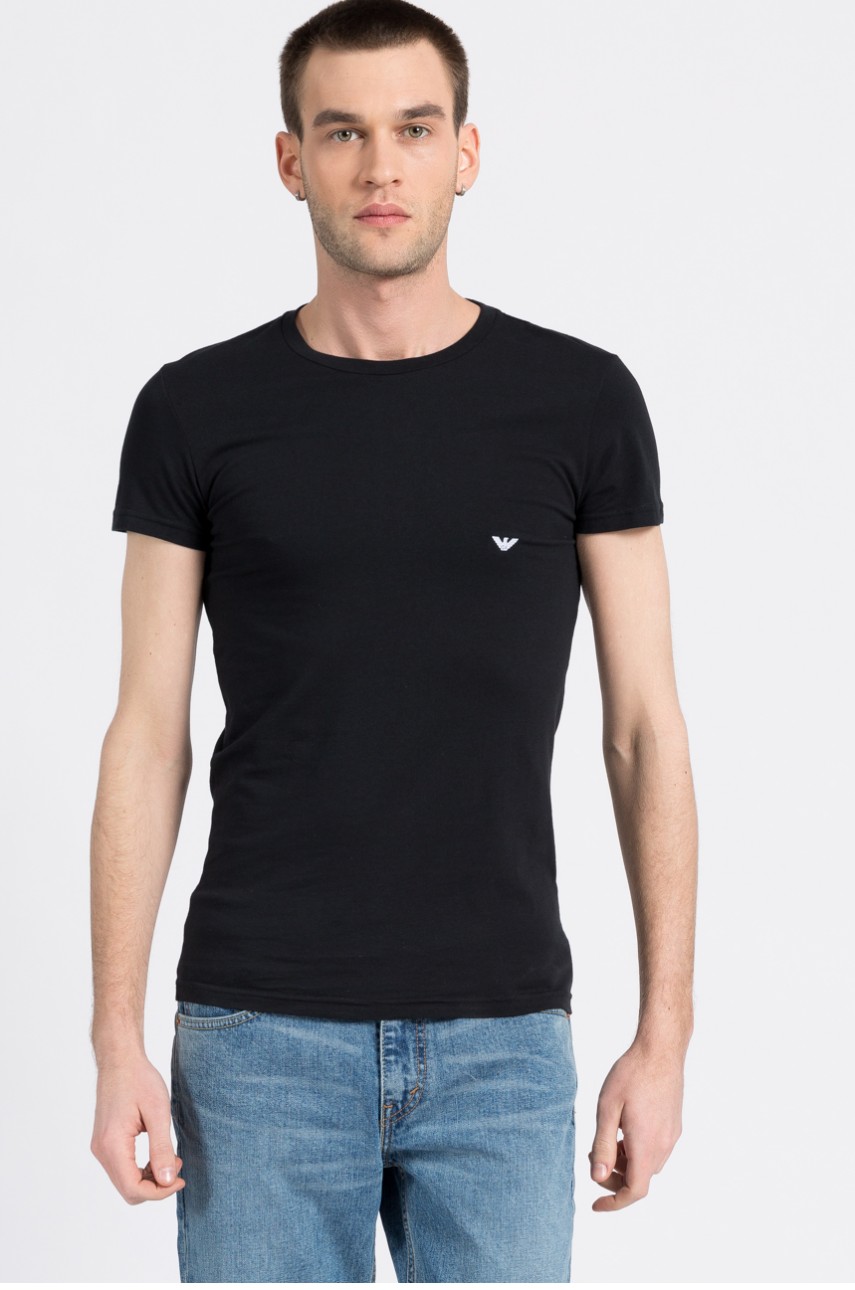 Emporio Armani Underwear - T-shirt czarny 111035.....