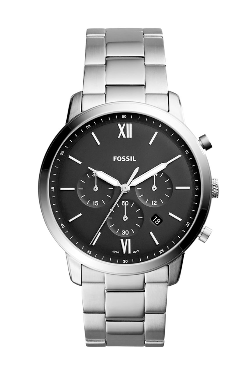 FOSSIL - Zegarek FS5384 srebrny FS5384
