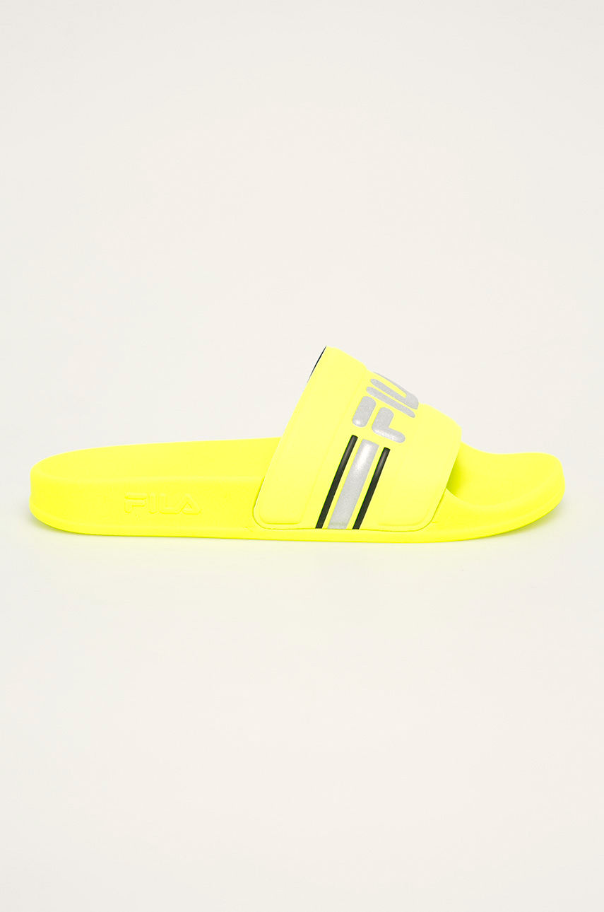 Fila - Klapki Oceano Neon żółty 1010903