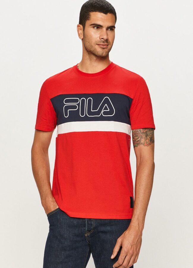 Fila - T-shirt czerwony 683183