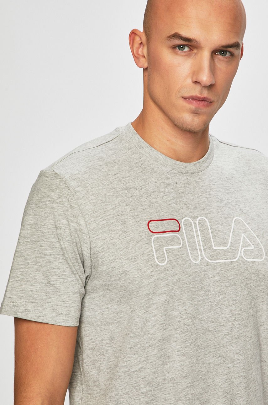 Fila - T-shirt jasny szary 687137