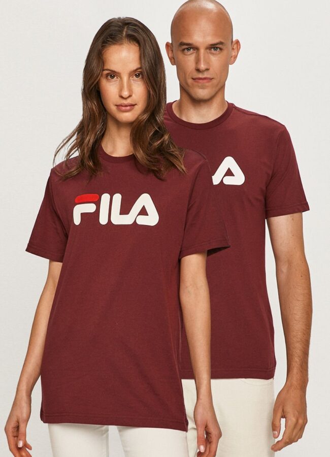 Fila - T-shirt mahoniowy 681093.D10