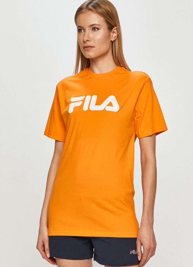 Fila - T-shirt pomarańczowy 681093.Y24