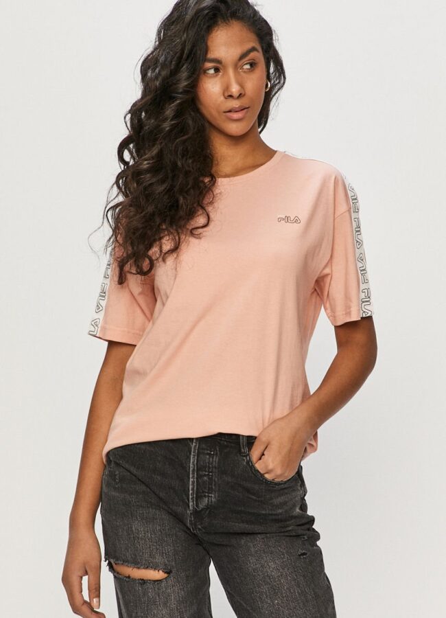 Fila - T-shirt różowy 683395