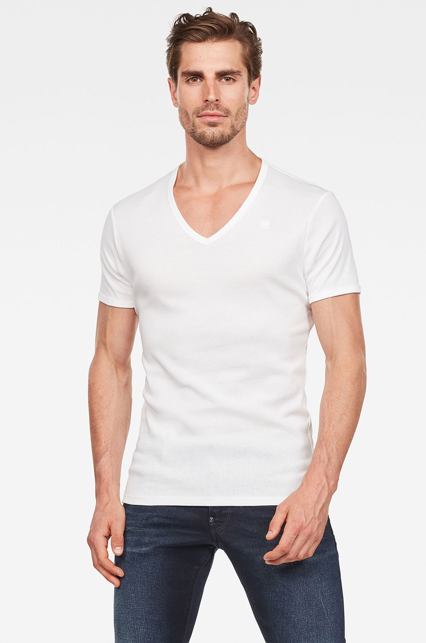 G-Star Raw - T-shirt (2-pack) biały D07207.124.110