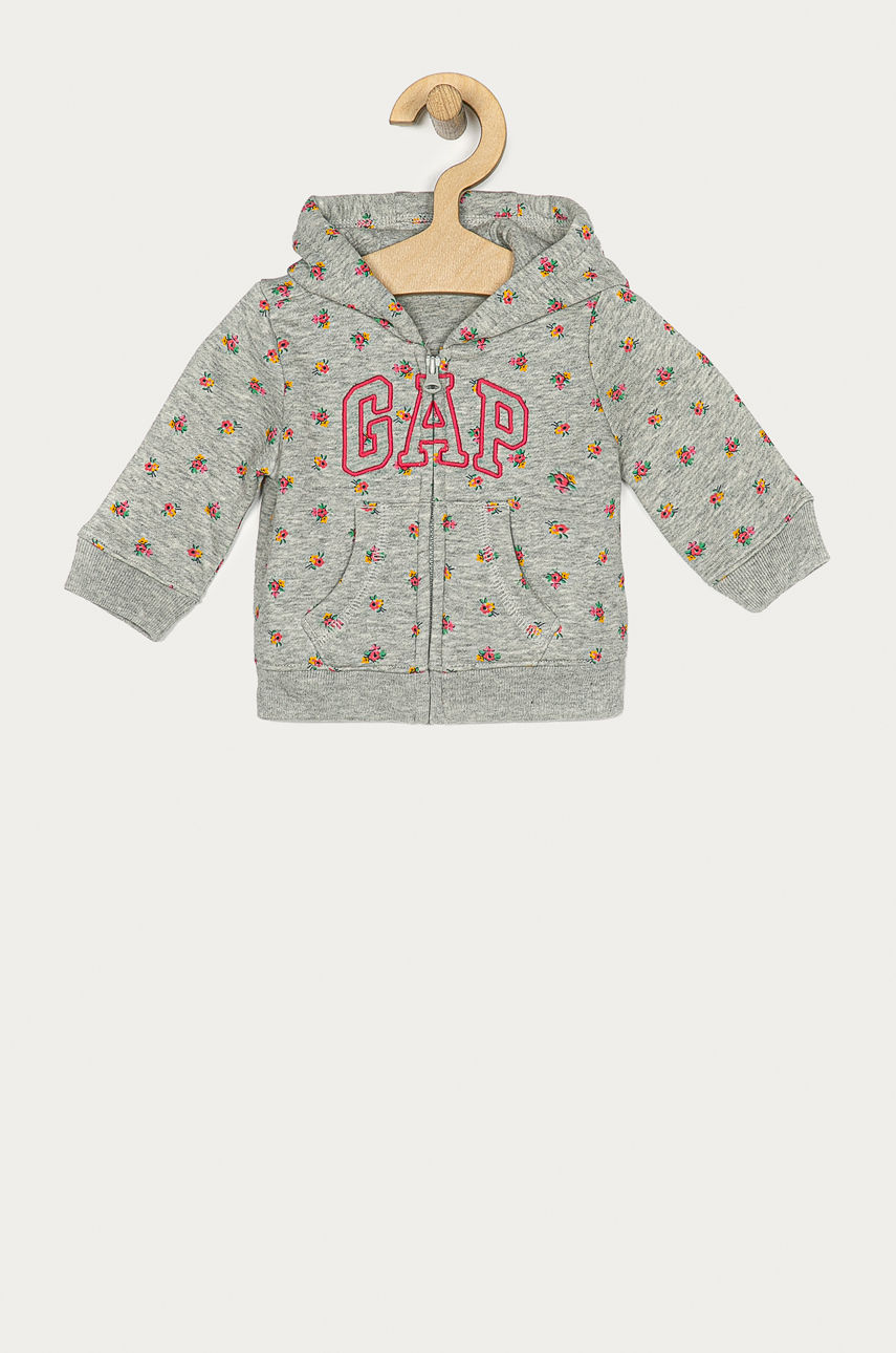 GAP - Bluza niemowlęca 50-74 cm szary 616409