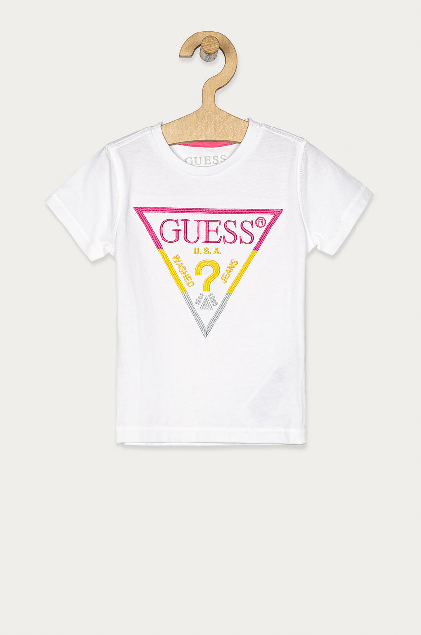 Guess - T-shirt dziecięcy 92-122 cm biały H1RT06.K8HM0
