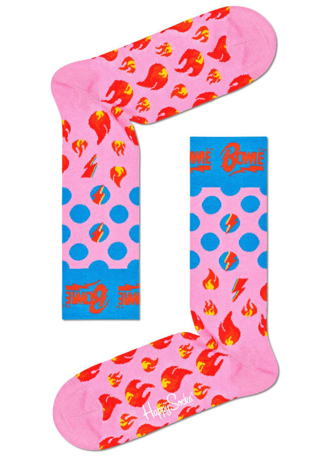 Happy Socks - Skarpetki Aladdin różowy BOW01.3300