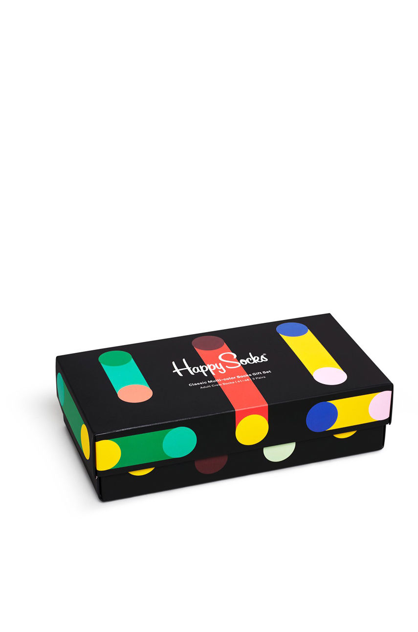 Happy Socks - Skarpetki Classic Multi-Color (3-PACK) multikolor XCMC08.9300