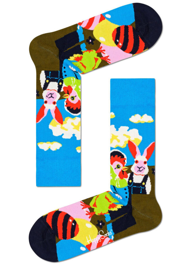 Happy Socks - Skarpetki Easter Socks Gift Set (3-PACK) multikolor XEAS02.2200