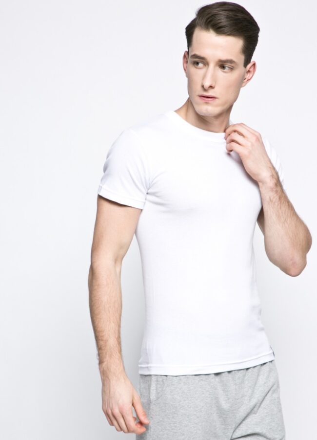 Henderson - T-shirt piżamowy biały 1495.J1