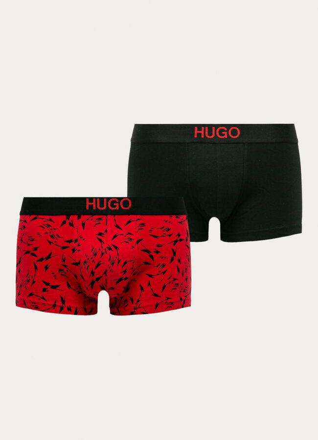 Hugo - Bokserki (2-pack) czerwony 50443479