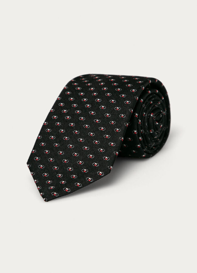 Hugo - Krawat czarny 50451998