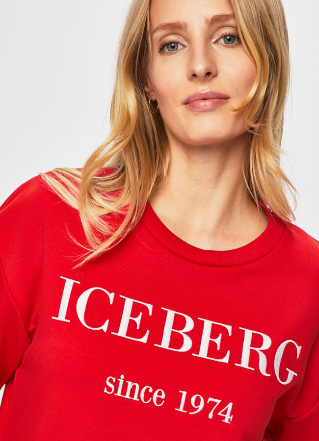 Iceberg - Bluza czerwony E012.6330