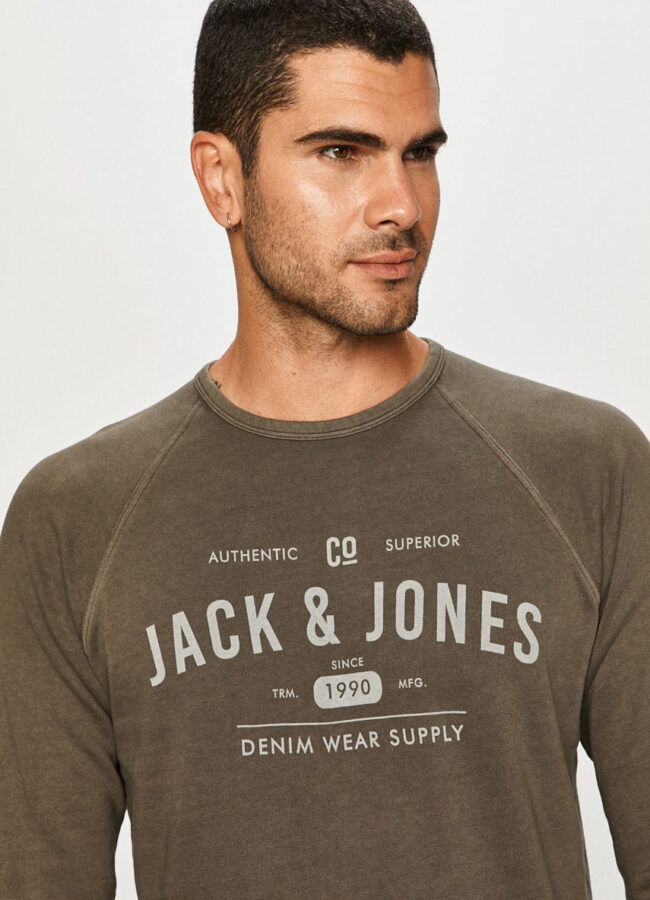 Jack & Jones - Bluza brudny zielony 12164976