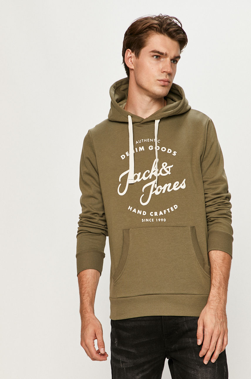 Jack & Jones - Bluza oliwkowy 12175062