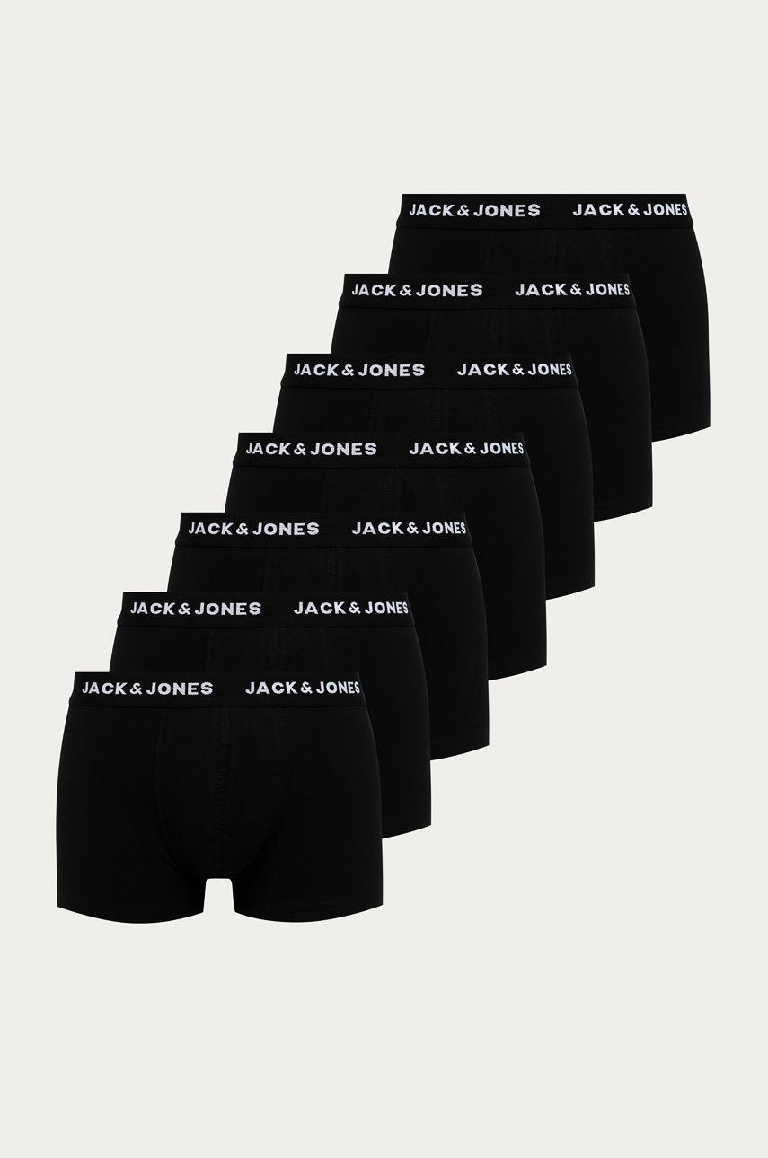 Jack & Jones - Bokserki (7-pack) czarny 12171258
