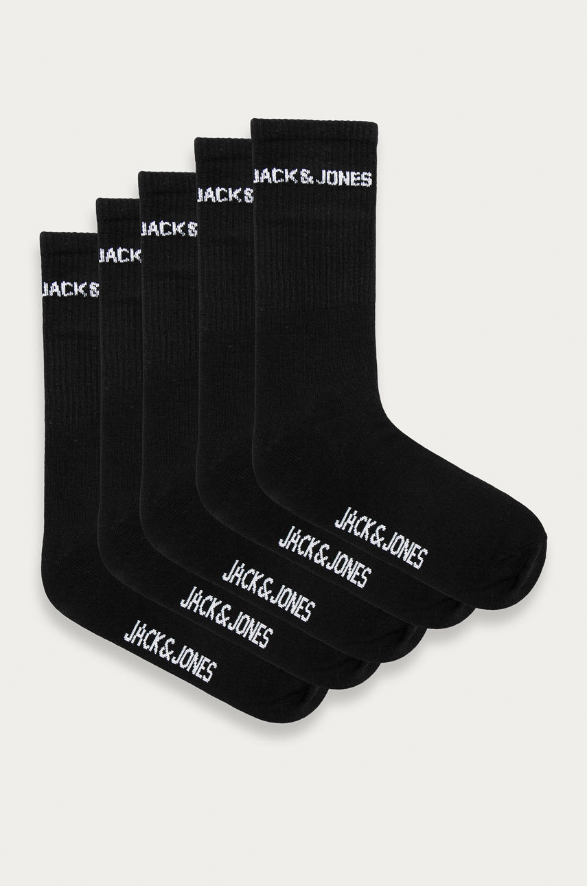Jack & Jones - Skarpetki (5-pack) czarny 12179475