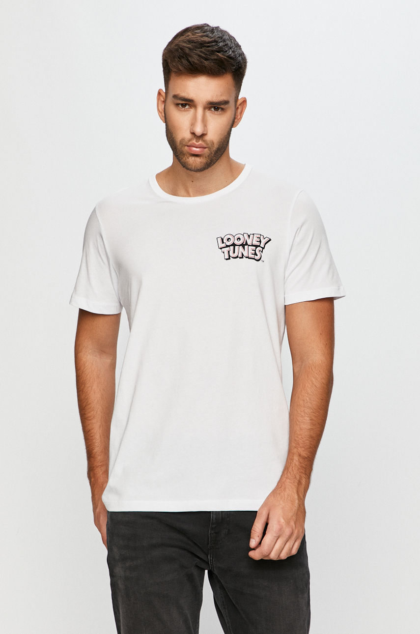 Jack & Jones - T-shirt biały 12178221