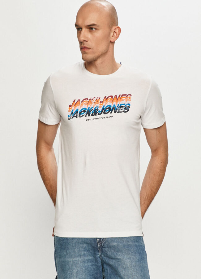 Jack & Jones - T-shirt biały 12186212