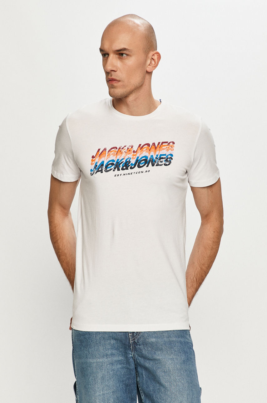 Jack & Jones - T-shirt biały 12186212