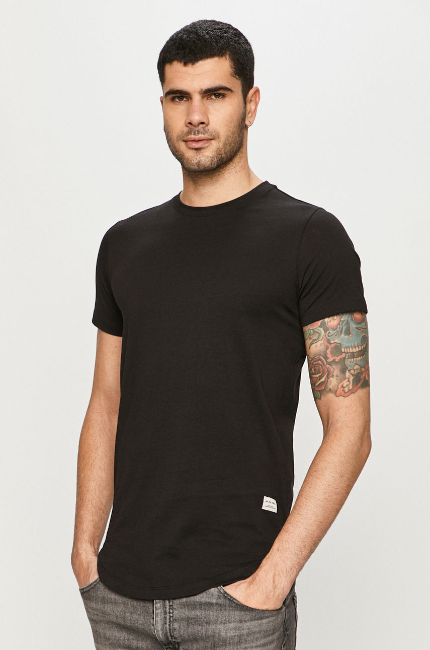 Jack & Jones - T-shirt czarny 12113648