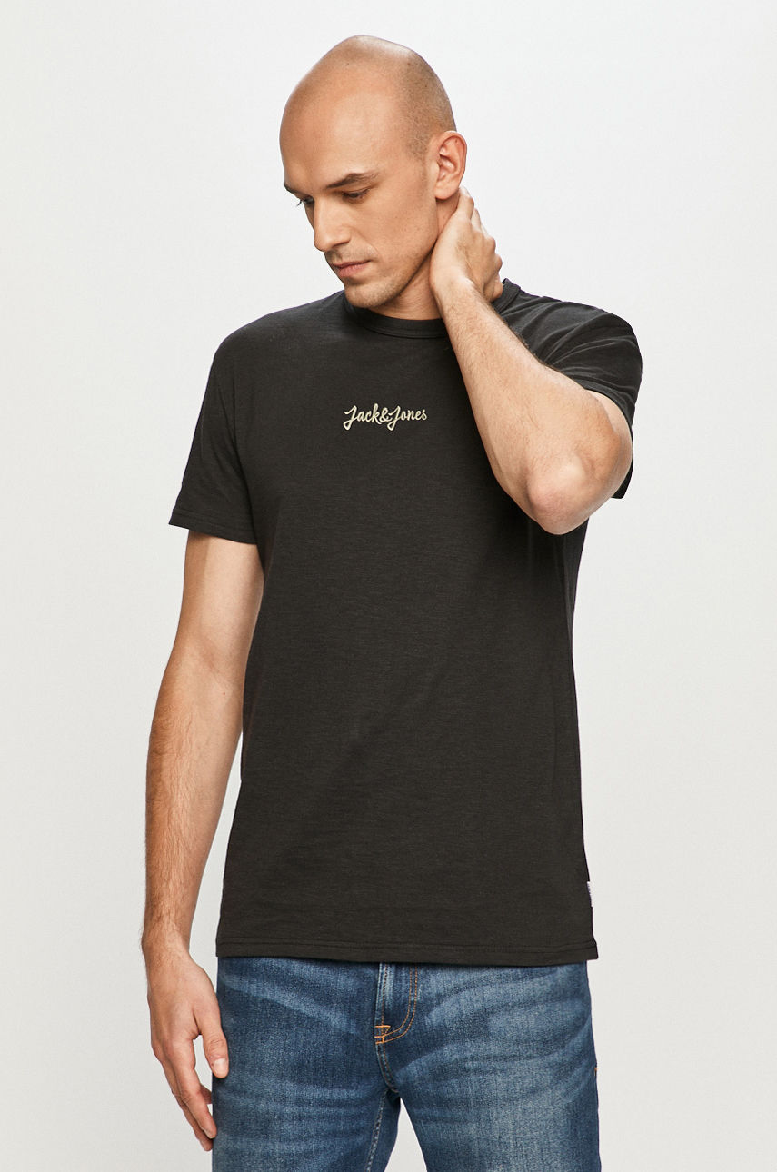 Jack & Jones - T-shirt czarny 12185790