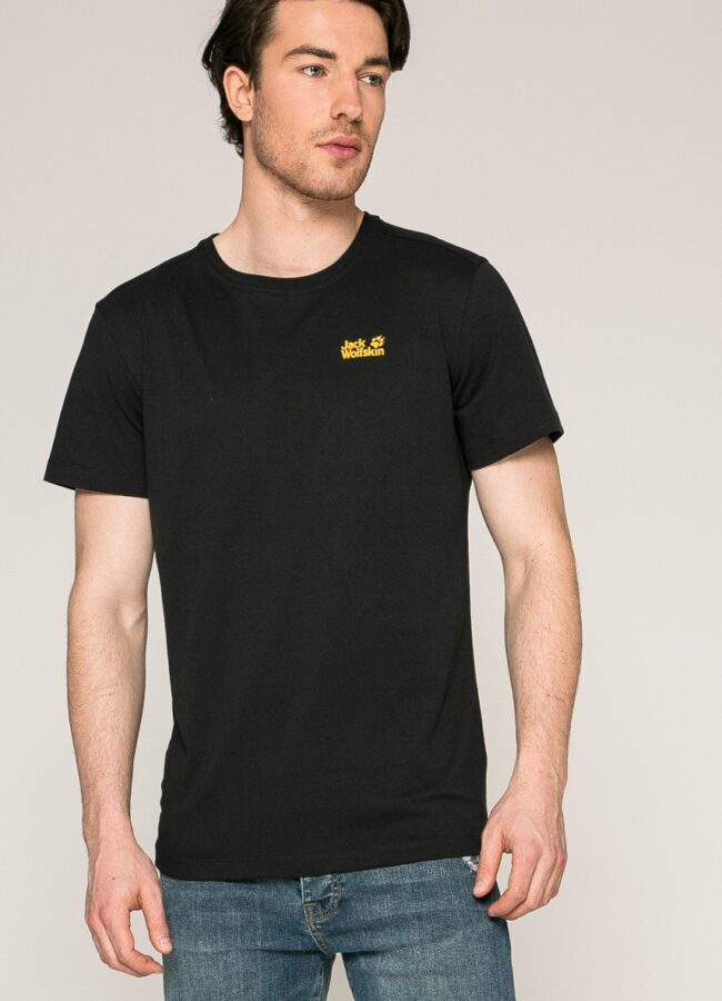 Jack Wolfskin - T-shirt czarny 1805781