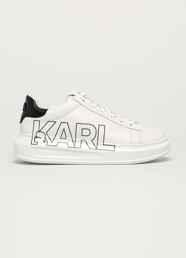 Karl Lagerfeld - Buty skórzane biały KL62511.011