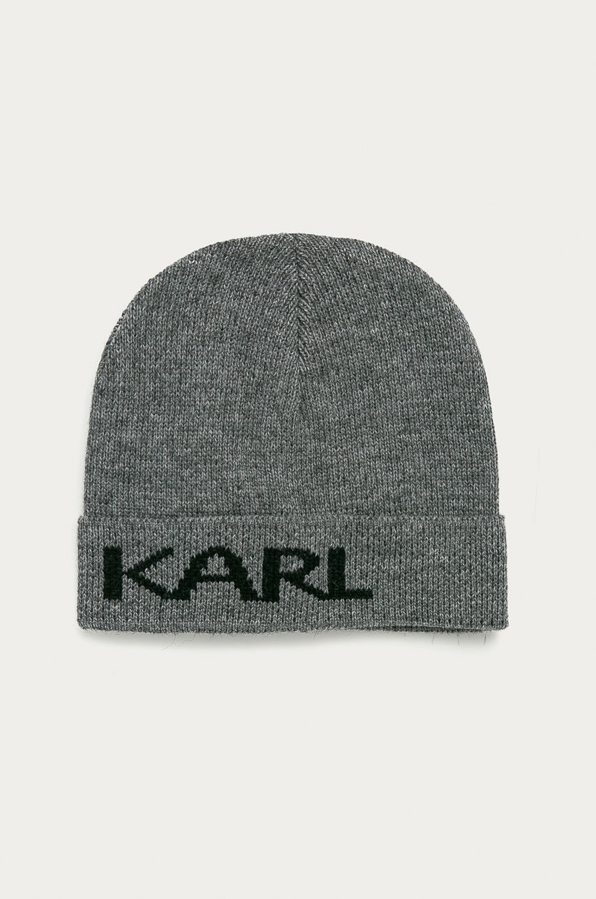 Karl Lagerfeld - Czapka szary 502322.805601
