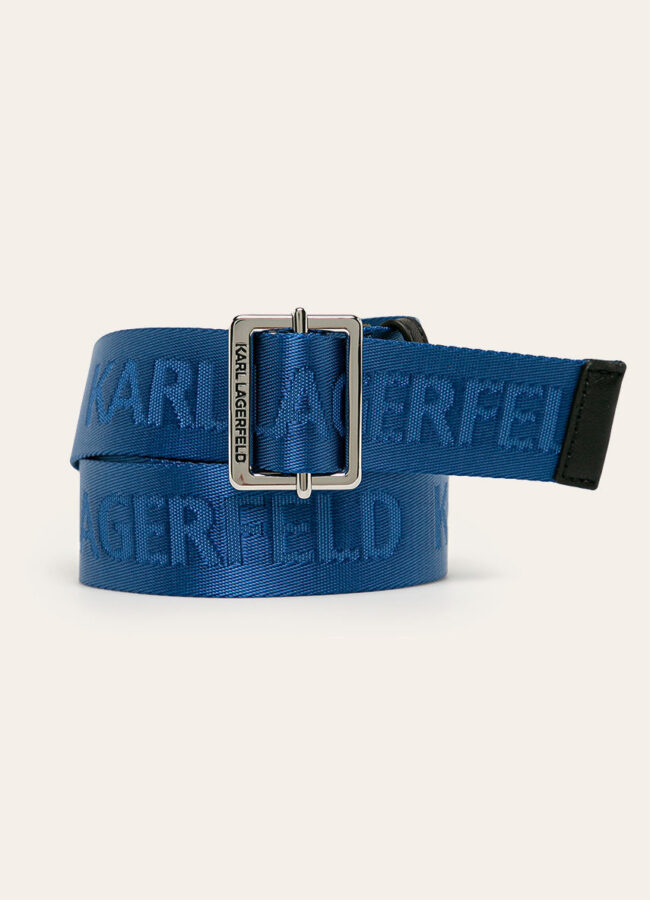 Karl Lagerfeld - Pasek niebieski 201W3196