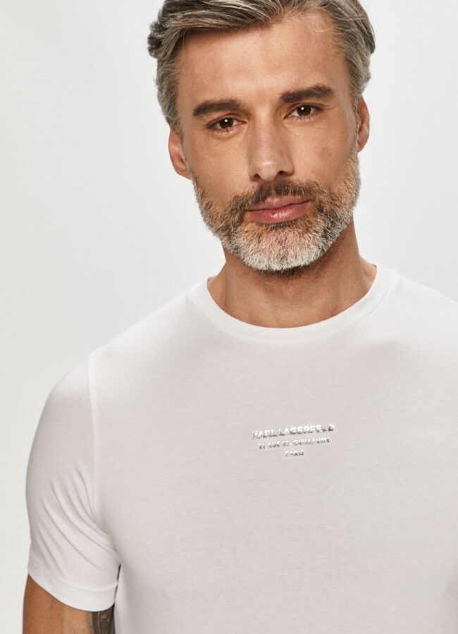 Karl Lagerfeld - T-shirt biały 511221.755034