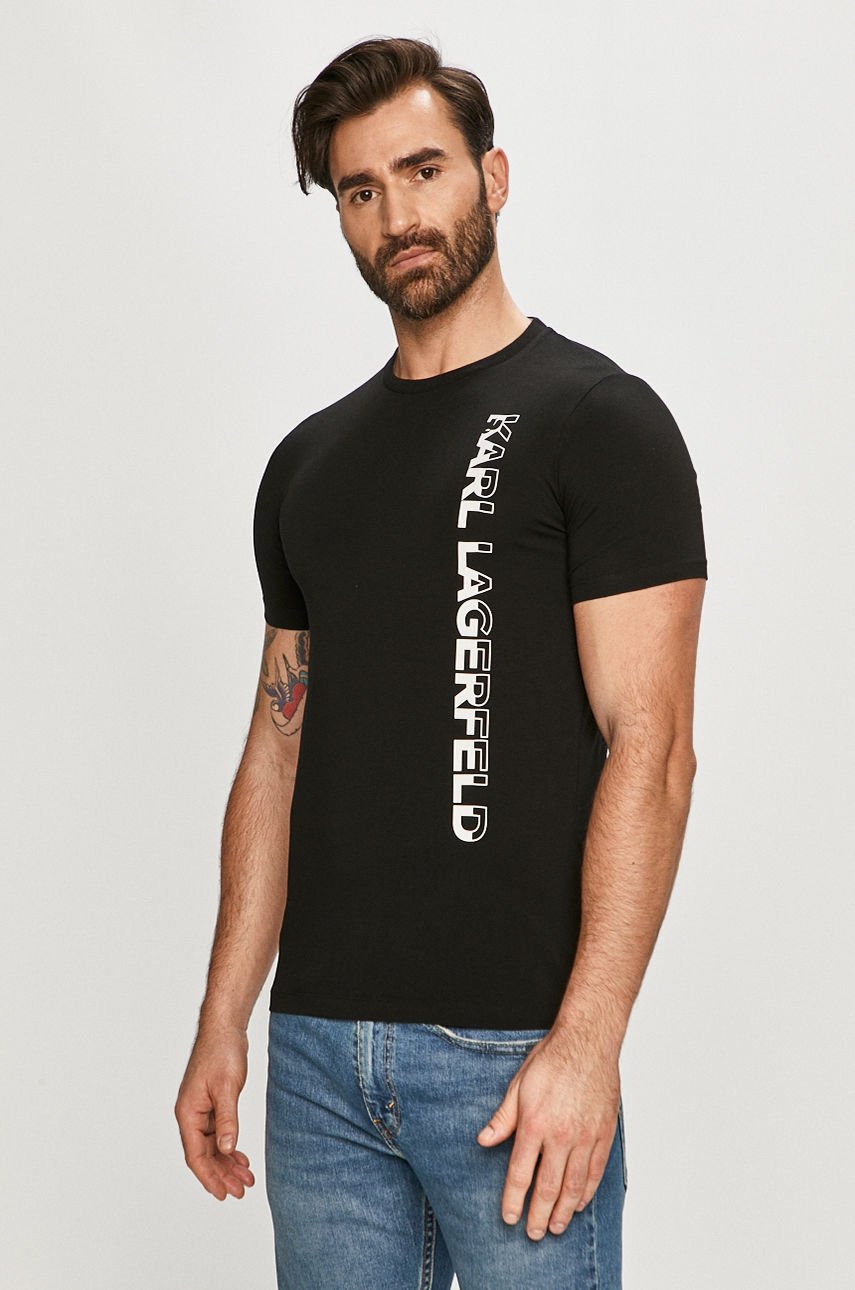 Karl Lagerfeld - T-shirt czarny 511221.755023