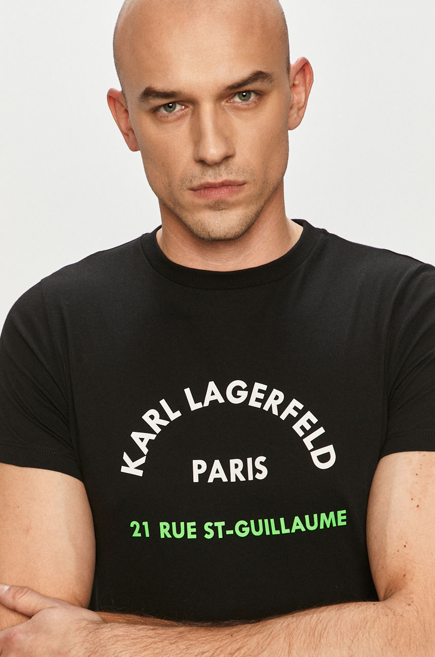 Karl Lagerfeld - T-shirt czarny 511224.755090