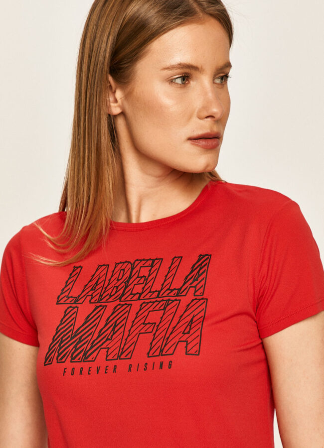 LaBellaMafia - T-shirt czerwony 20128