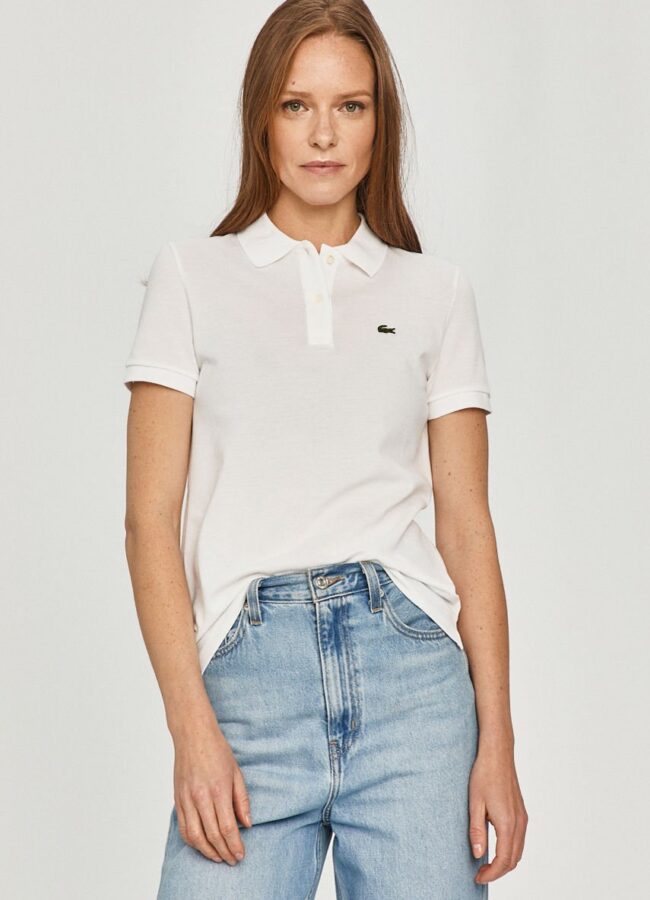 Lacoste - T-shirt biały PF7839