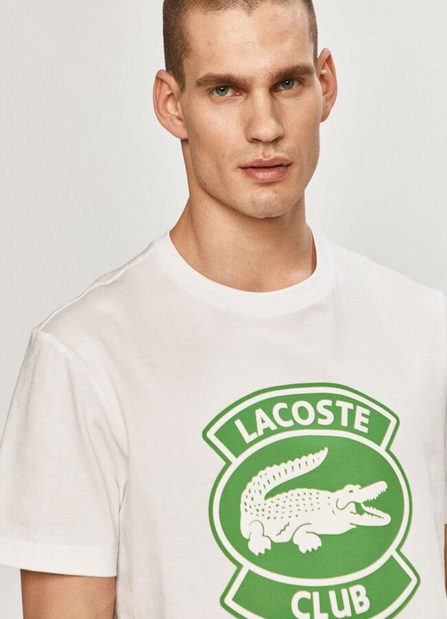Lacoste - T-shirt biały TH1786