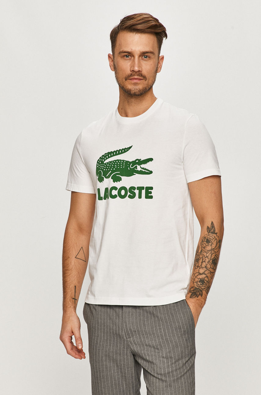 Lacoste - T-shirt biały TH2166